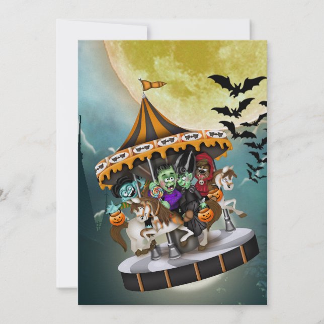 Halloween Party  - SRF Invitation (Front)
