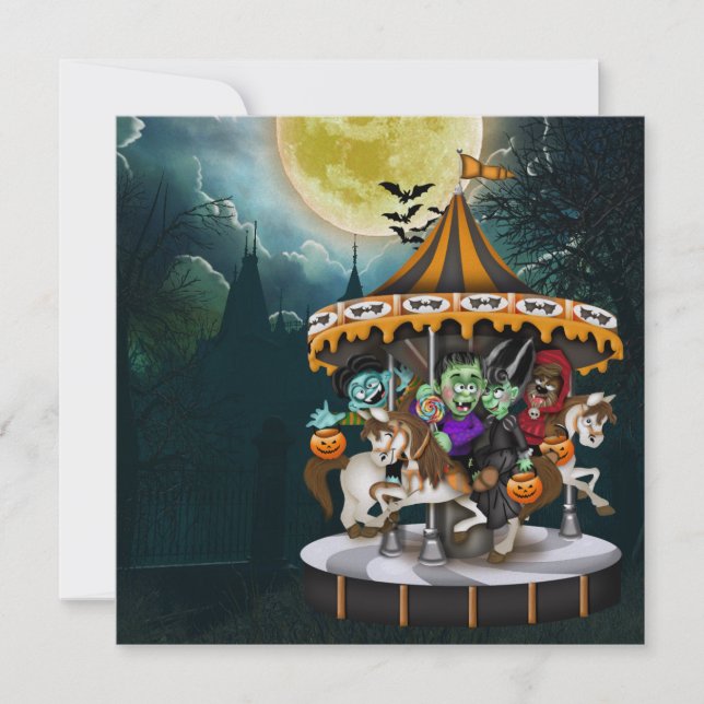 Halloween Party  - SRF Invitation (Front)