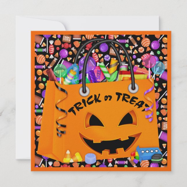 Halloween Party  - SRF Invitation (Front)