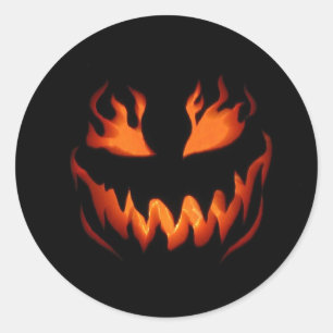 Halloween Party Sticker, Happy Halloween Sticker