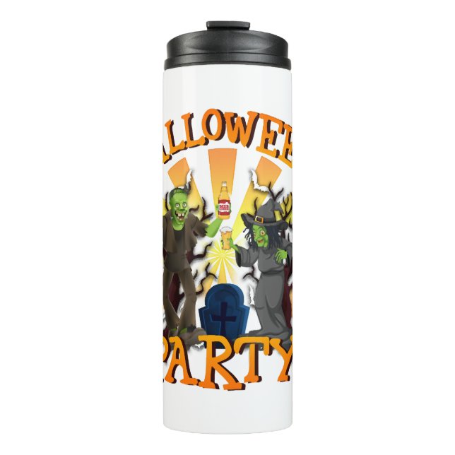 Halloween Party                                 Thermal Tumbler (Front)