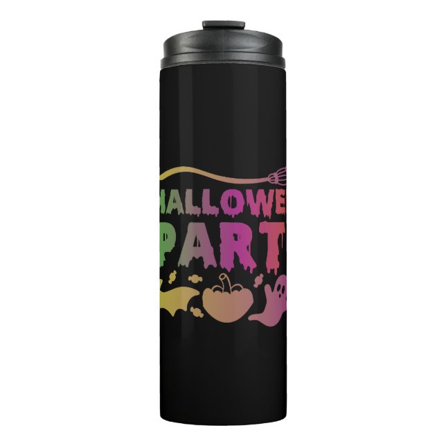 Halloween Party Thermal Tumbler (Front)