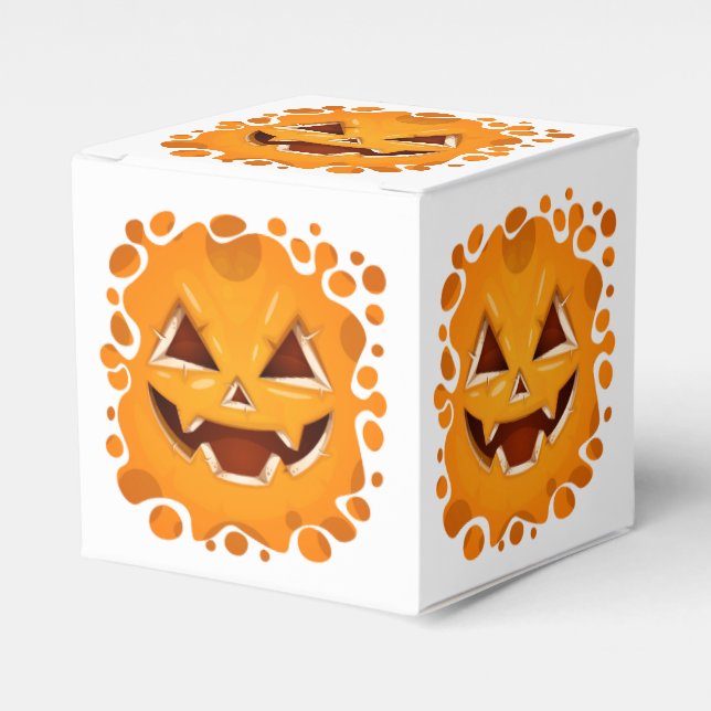 Halloween Party Treat Box (Front Side)