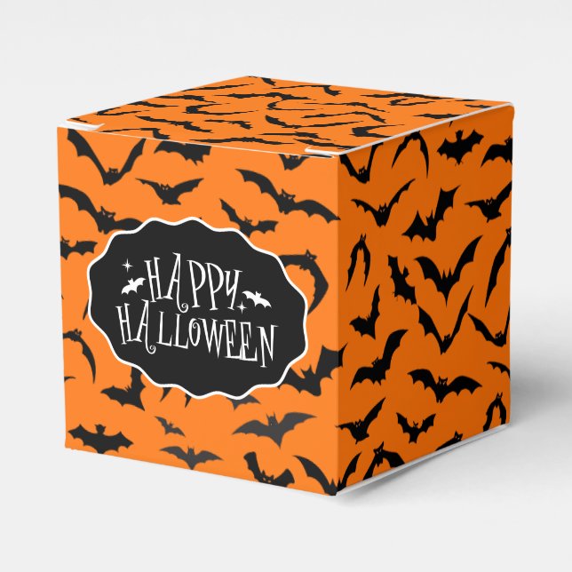 Halloween Party Treat Box (Front Side)
