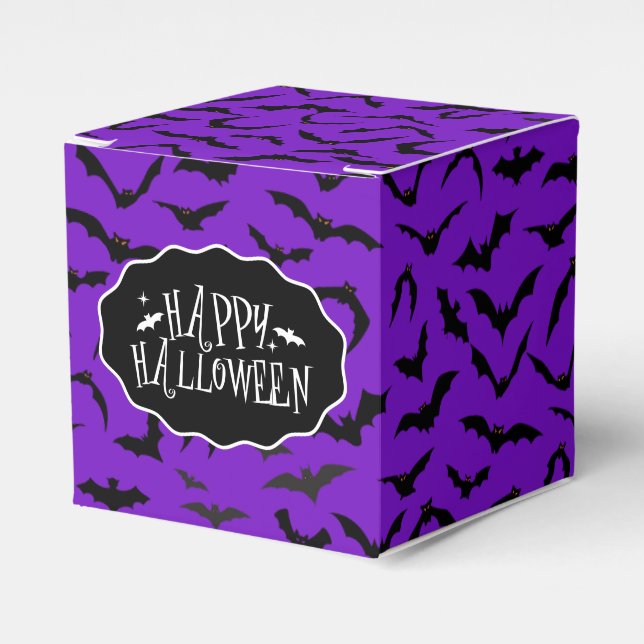 Halloween Party Treat Box (Front Side)