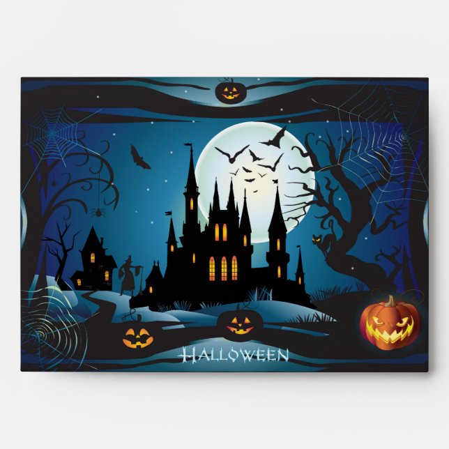 Halloween Party "Treat or Trick" Envelope (Front)