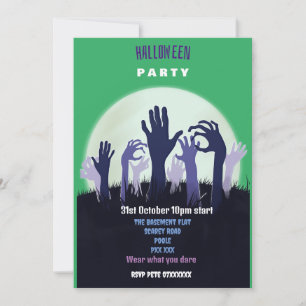 Halloween Party Trick or Treat Invitation