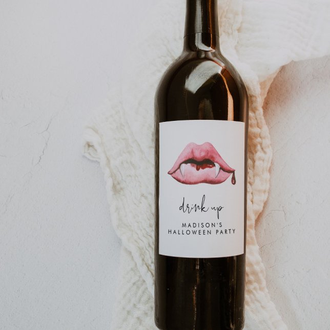 Halloween Party  Wine Label (Creator Uploaded)