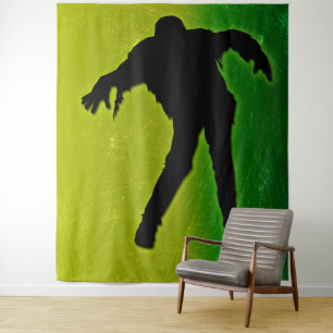 Halloween Party Zombie Photo Drop Background Prop Tapestry