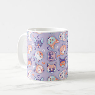 Halloween pastel Cats Coffee Mug
