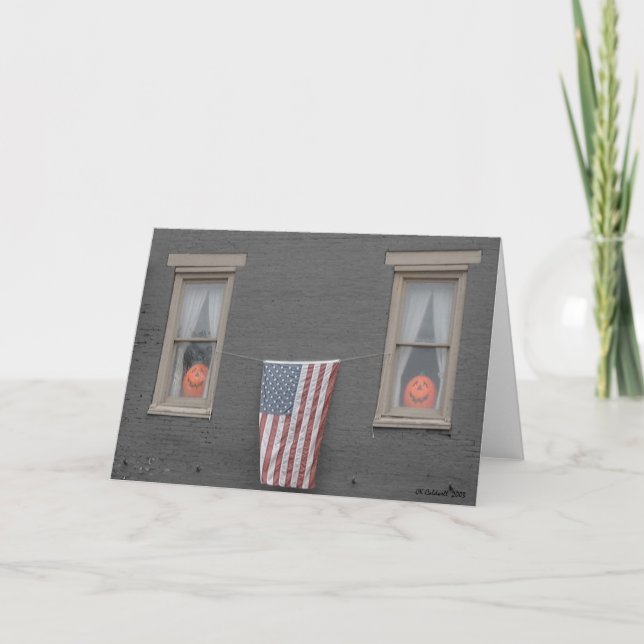 Halloween Patriot Card (Front)