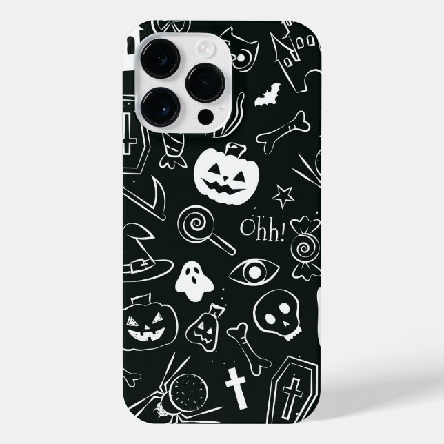 Halloween Pattern 1 iPhone Case (Back)