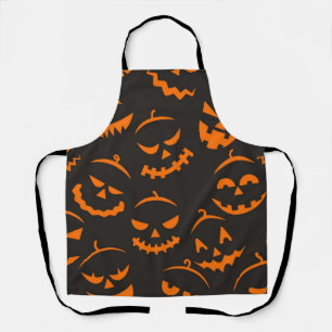 Halloween pattern apron