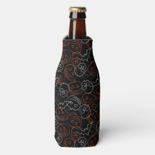 Halloween Pattern Bottle Cooler
