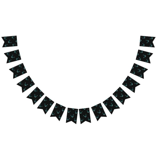 Halloween pattern bunting  (All)