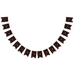 Halloween pattern bunting