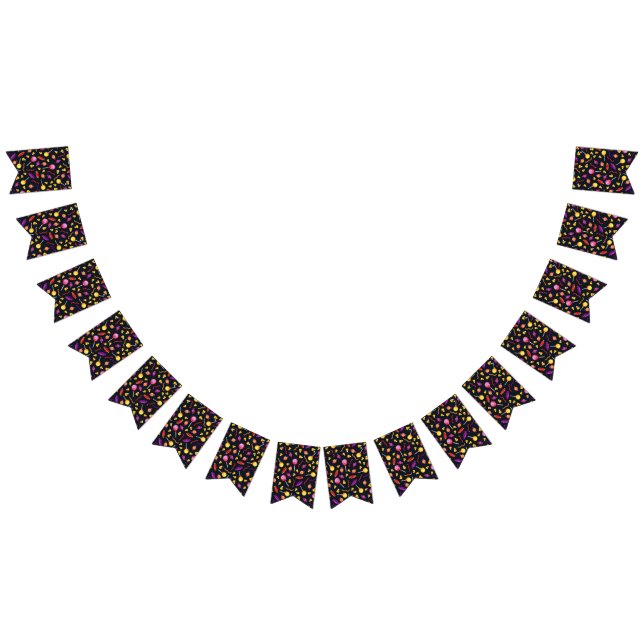 Halloween pattern bunting  (All)