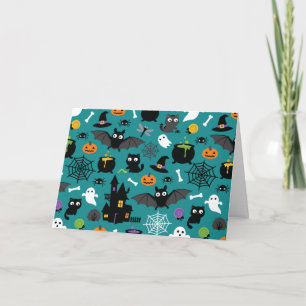 Halloween Pattern Card