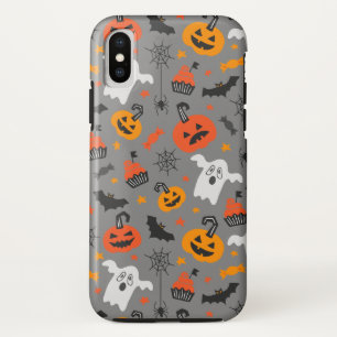 Halloween Pattern iPhone XS Case