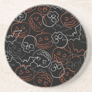 Halloween Pattern Coaster