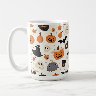 Halloween pattern coffee mug