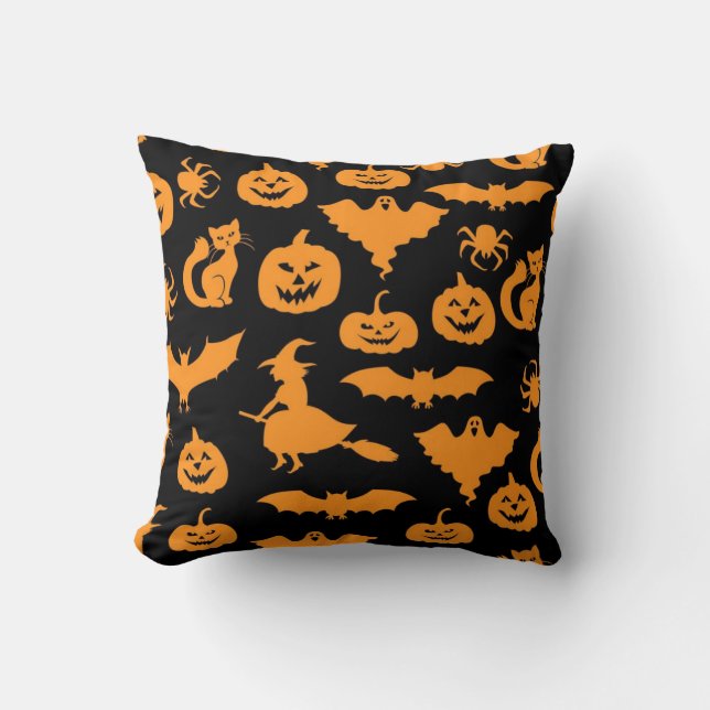 Halloween pattern cushion (Front)
