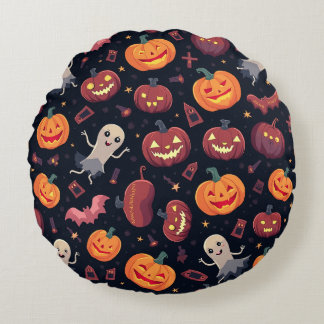 Halloween pattern cushion