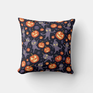 Halloween pattern cushion
