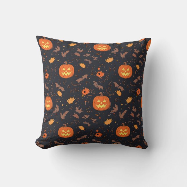 Halloween Pattern Cushion (Front)