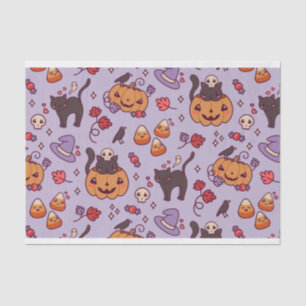 Halloween pattern decoration coffee mug tissue paper