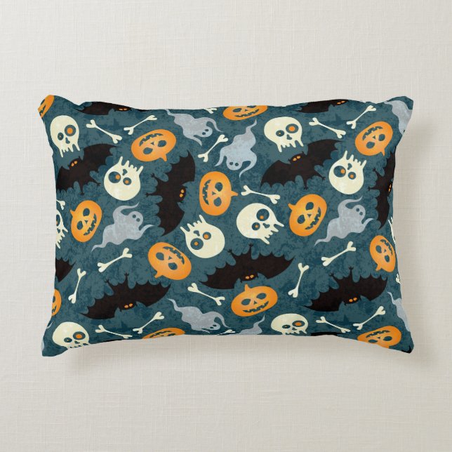 Halloween pattern decorative cushion (Front)
