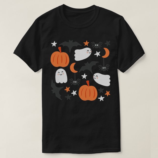 Halloween pattern design T-Shirt (Design Front)