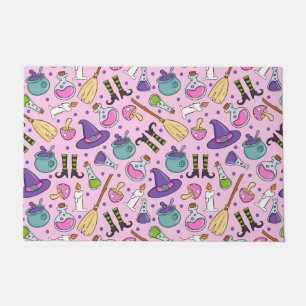 Halloween Pattern Doormat
