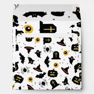 Halloween Pattern Envelope