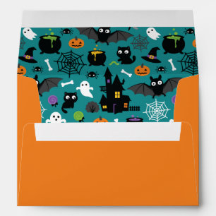 Halloween Pattern Envelope