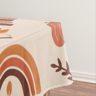 Halloween Pattern Fall Autumn Pumpkin Tablecloth