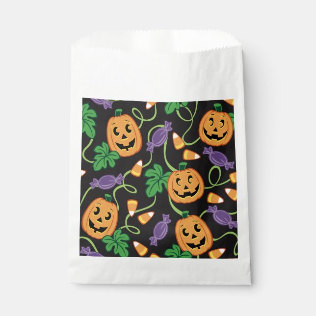 HALLOWEEN PATTERN FAVOUR BAGS (Front)