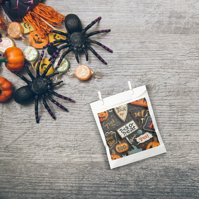 Halloween Pattern Favour Bags (Creator Uploaded)