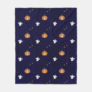 Halloween pattern  fleece blanket