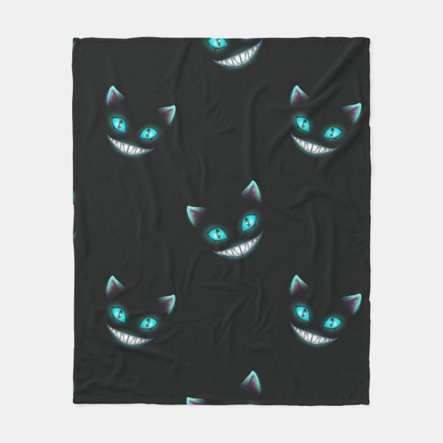Halloween pattern fleece blanket (Front)