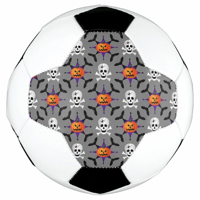 Halloween Pattern Football (Front)