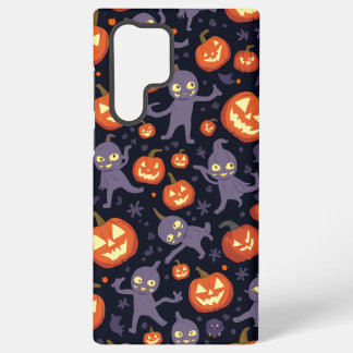 Halloween Pattern Galaxy Case
