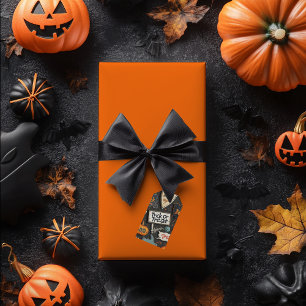Halloween Pattern Gift Tags