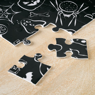 Halloween Pattern Jigsaw Puzzle