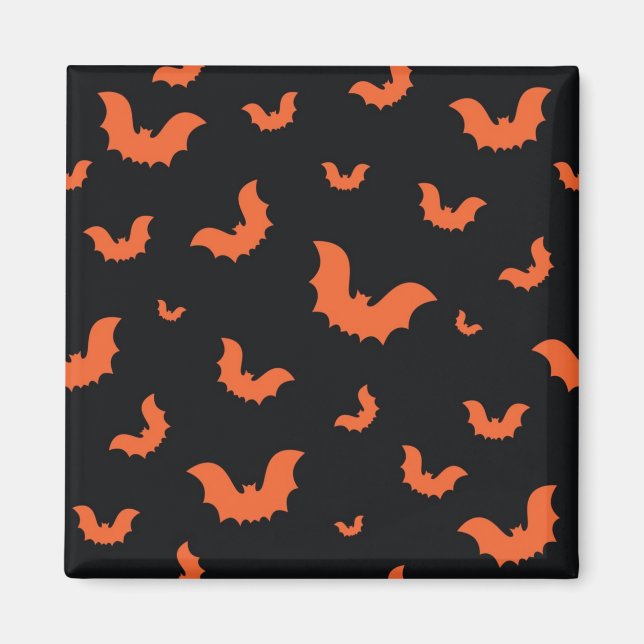 Halloween pattern magnet (Front)