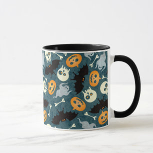 Halloween pattern mug