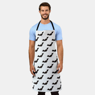 Halloween, Pattern Of Bats, Trick Or Treat, Boo Apron