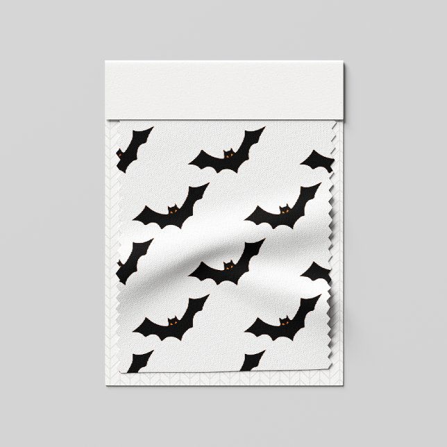 Halloween, Pattern Of Bats, Trick Or Treat, Boo Fabric (Creator Uploaded)