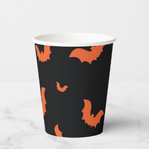 Halloween pattern paper cups