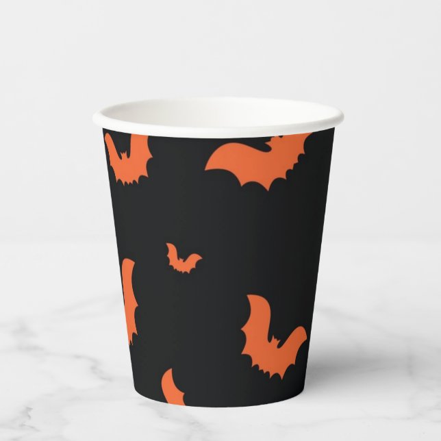 Halloween pattern paper cups (Front)